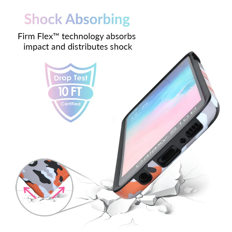 Orange Camo Samsung Galaxy Case - Image 21