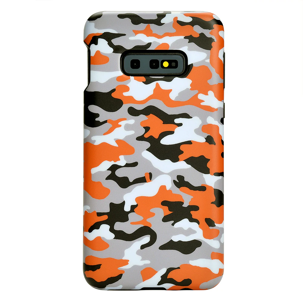Orange Camo Samsung Galaxy Case - Image 25