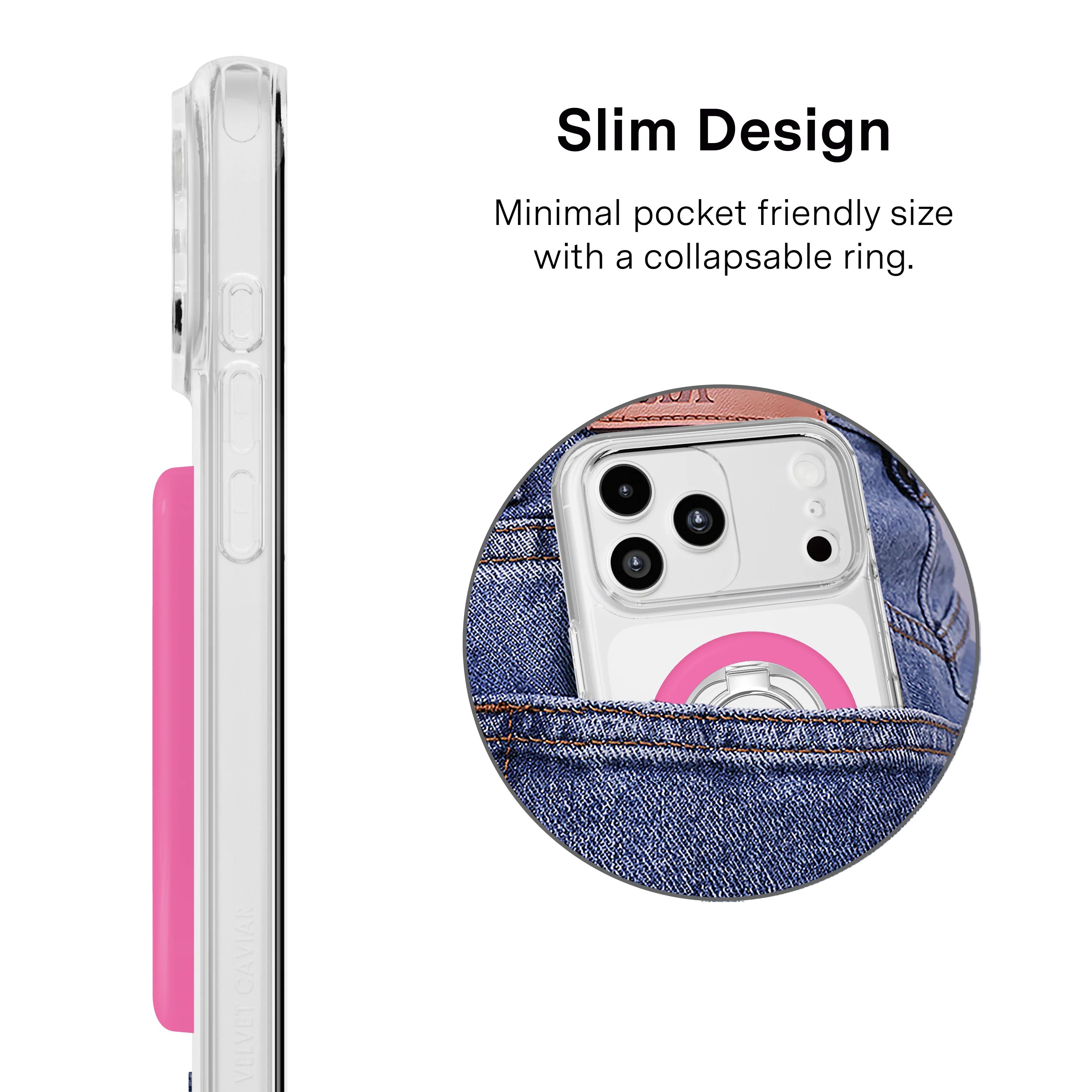 Orchid Pink MagSafe Grip Ring - Image 4