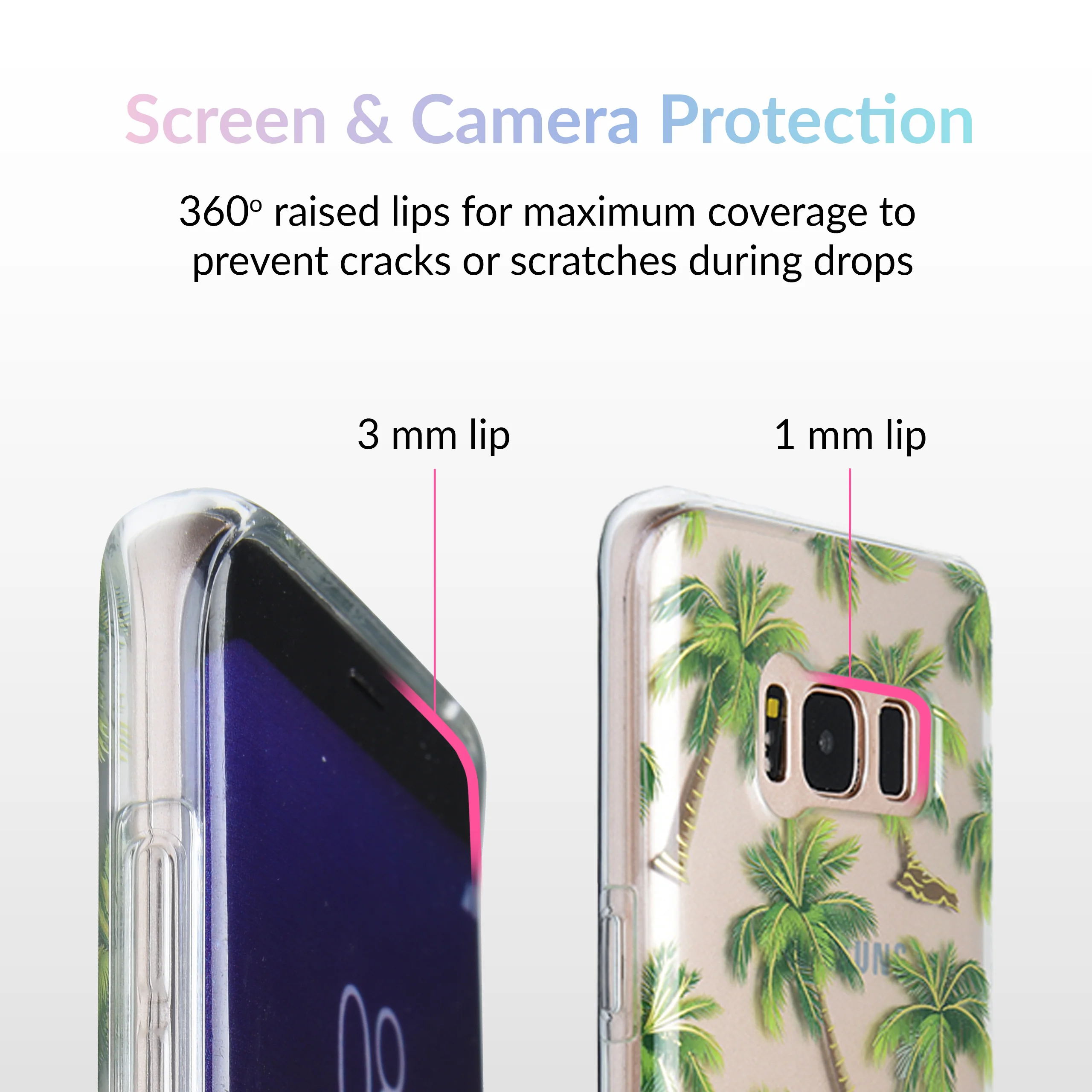 Palm Springs Samsung Galaxy Clear Case - Image 2