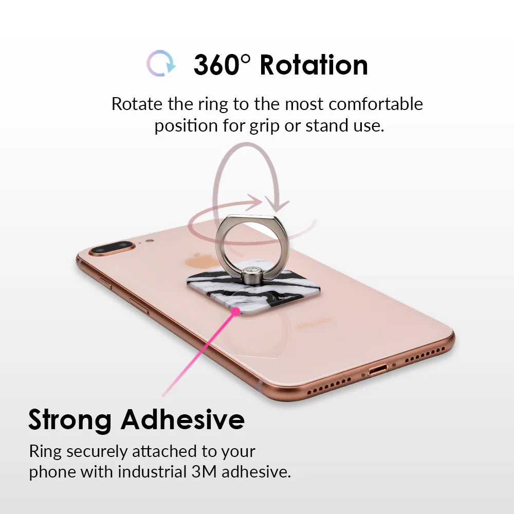 Panda Marble Phone Ring - Image 4