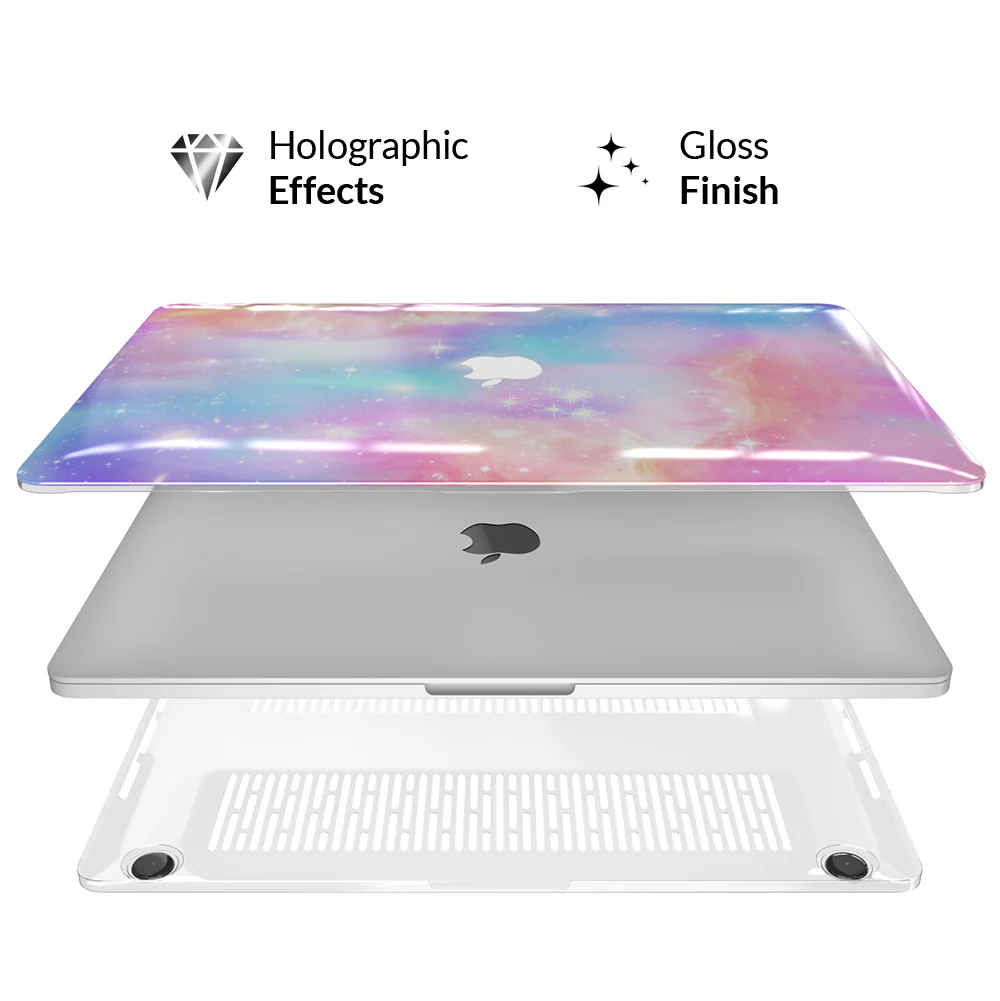 Pastel Galaxy MacBook Case - Image 3