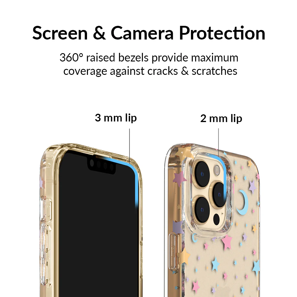 Pastel Starry Night Clear iPhone Case - Image 118