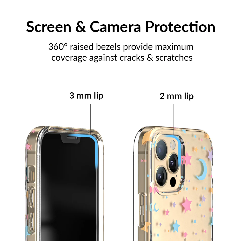 Pastel Starry Night Clear iPhone Case - Image 51