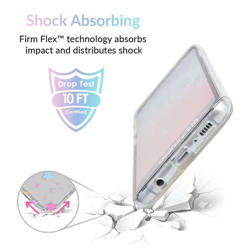 Pastel Starry Night Clear Samsung Case - Image 13