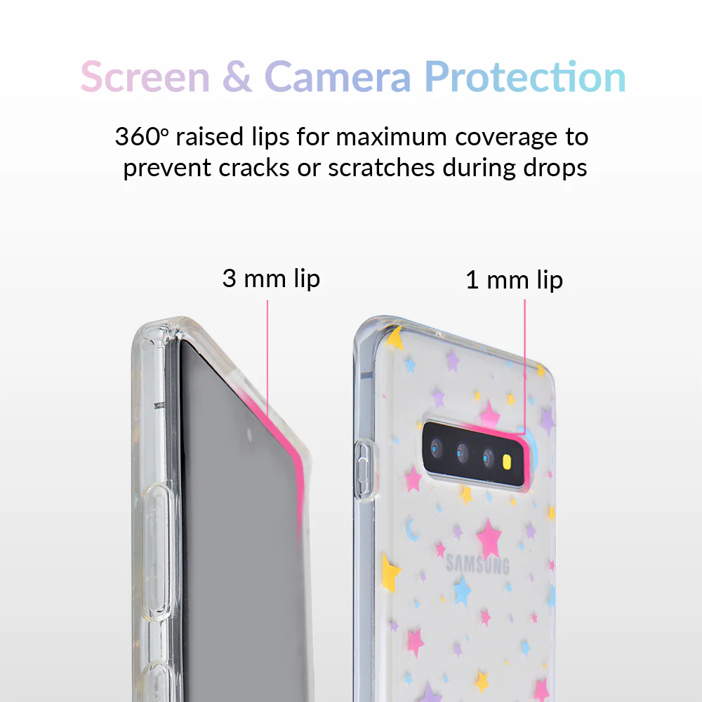 Pastel Starry Night Clear Samsung Case - Image 17