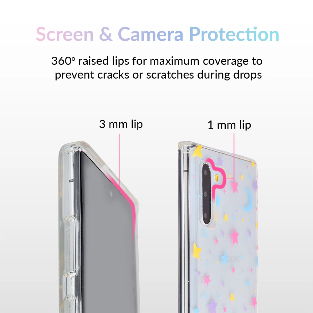 Pastel Starry Night Clear Samsung Case - Image 22