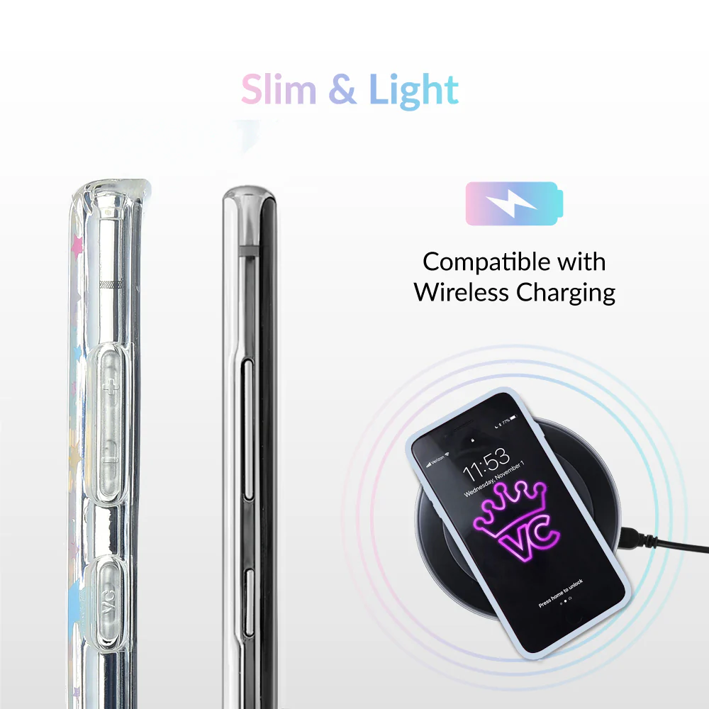 Pastel Starry Night Clear Samsung Case - Image 25