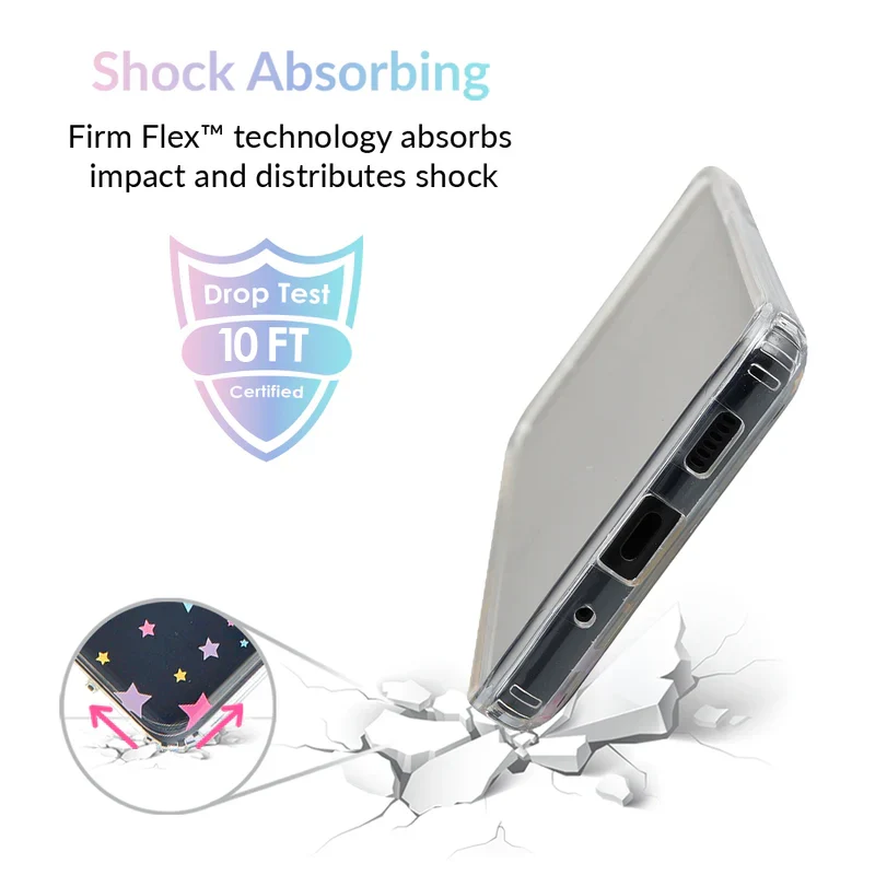 Pastel Starry Night Clear Samsung Case - Image 39