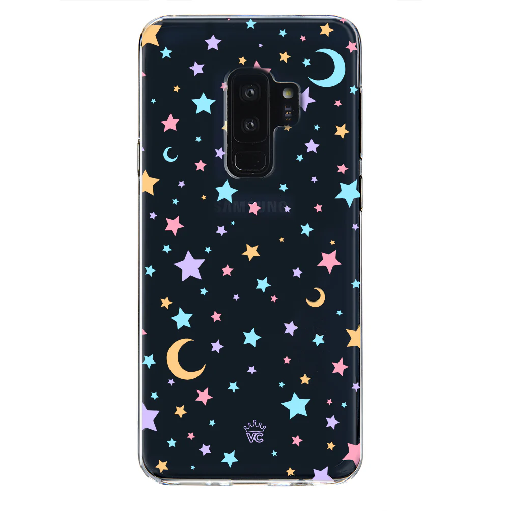 Pastel Starry Night Clear Samsung Case - Image 6
