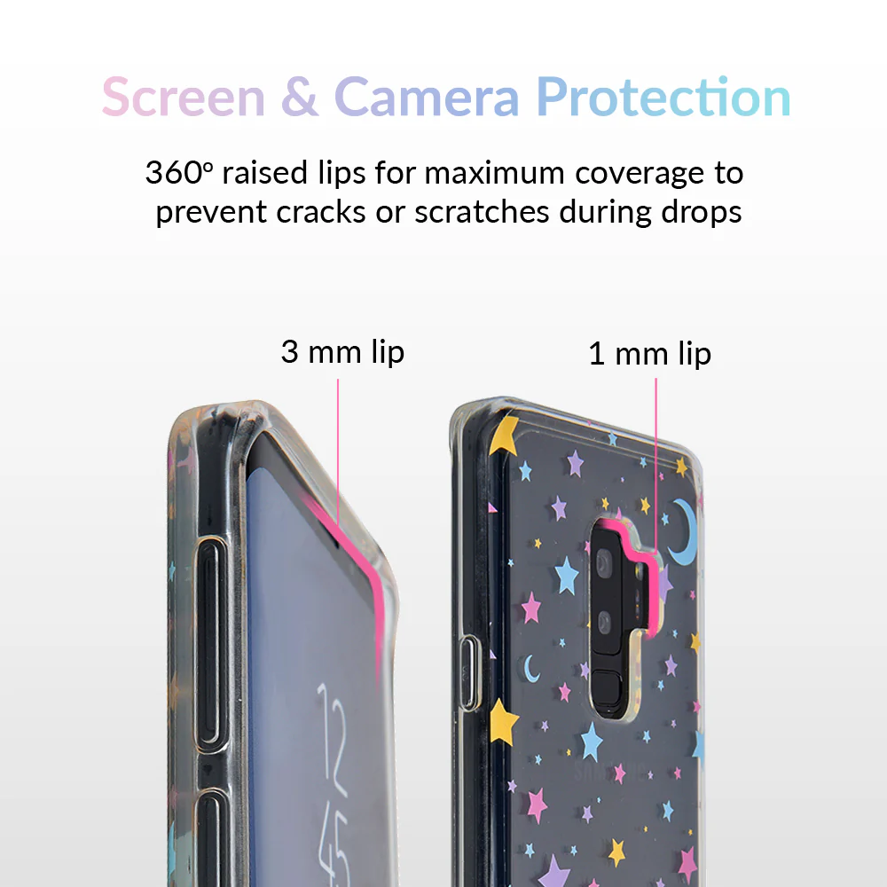 Pastel Starry Night Clear Samsung Case - Image 7