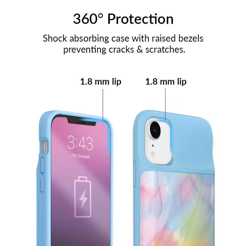 Pastel Tie Dye iPhone Charging Case - Image 54