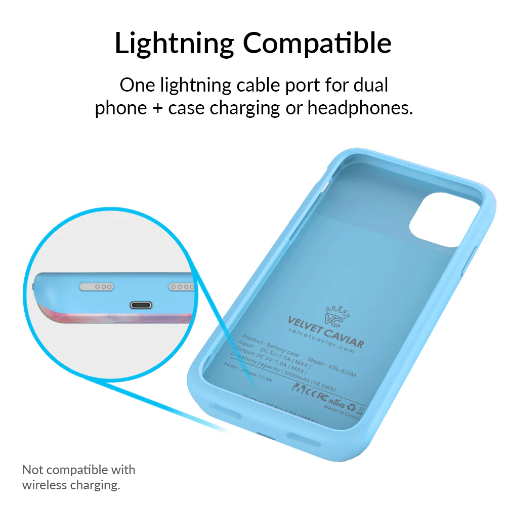Pastel Tie Dye iPhone Charging Case - Image 63