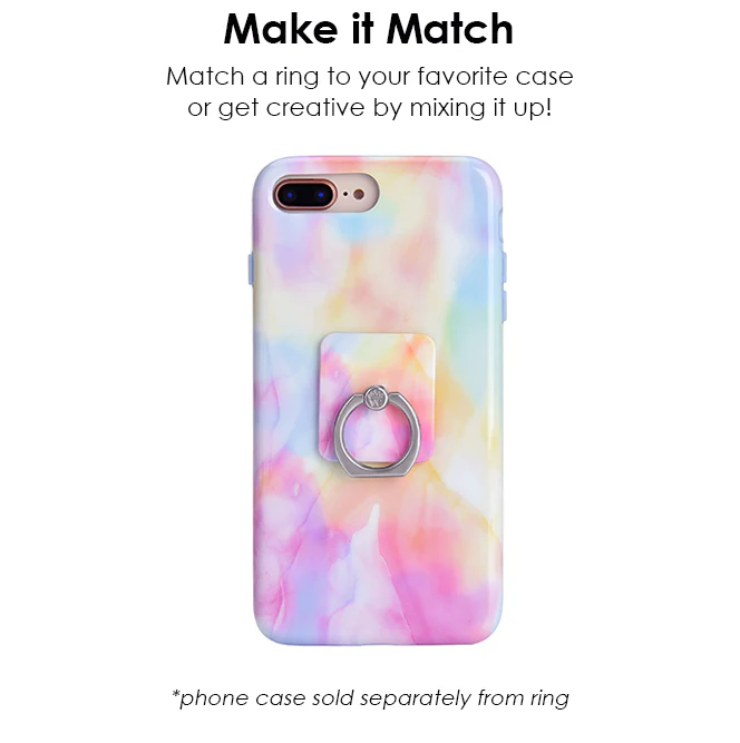 Pastel Tie Dye Grip Ring - Image 3