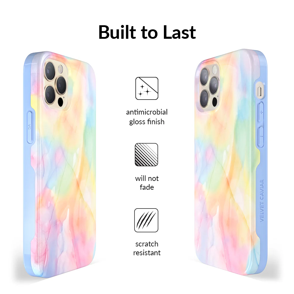 Pastel Tie Dye iPhone Case - Image 111
