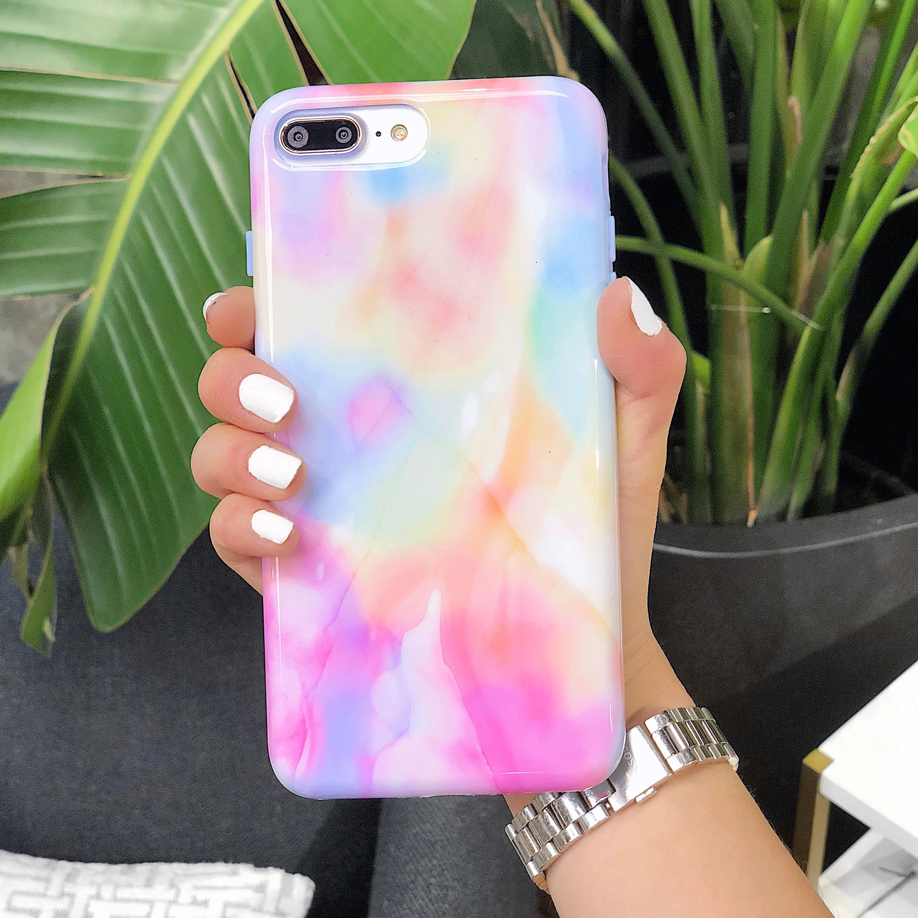 Pastel Tie Dye iPhone Case - Image 23