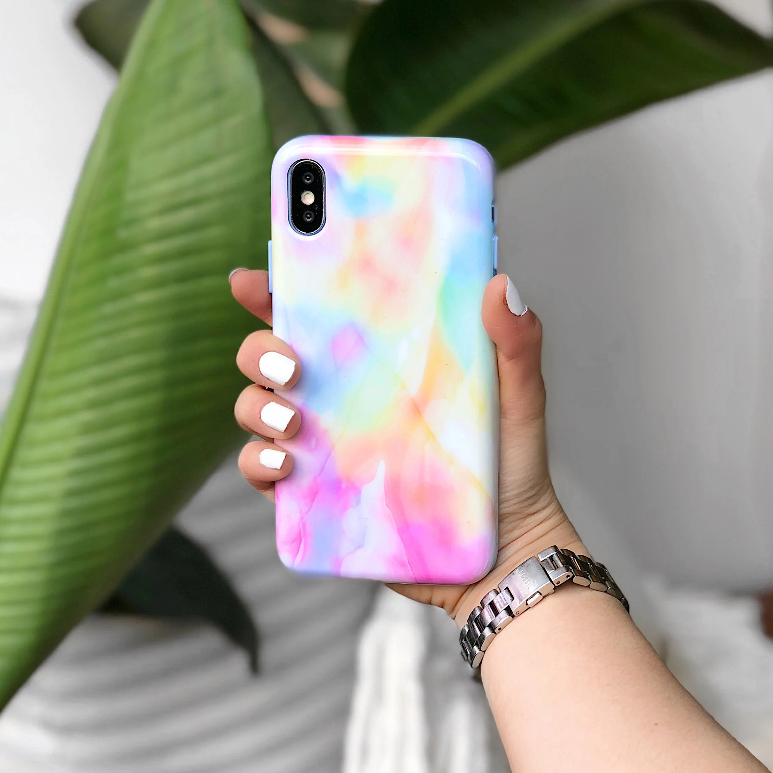 Pastel Tie Dye iPhone Case - Image 37