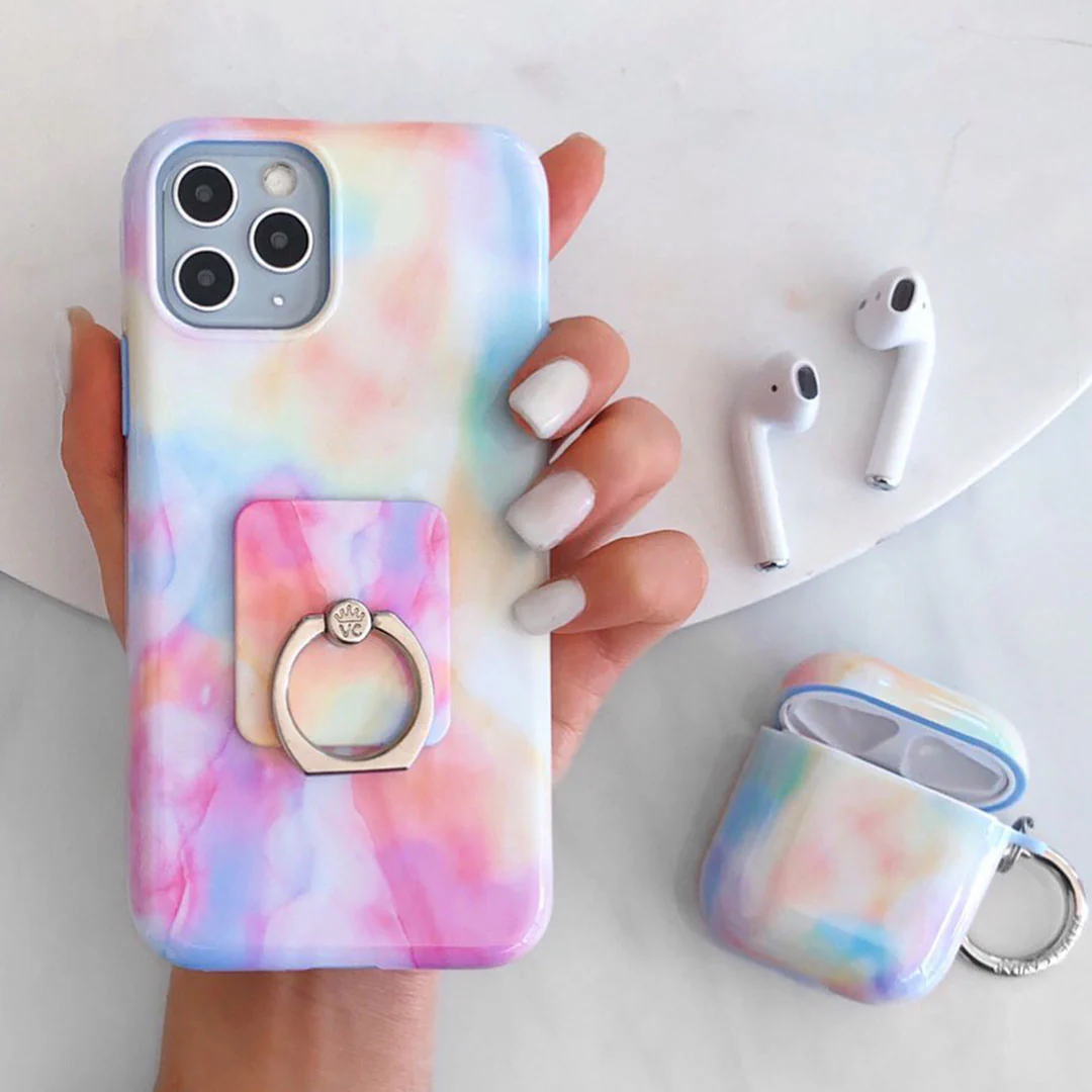 Pastel Tie Dye iPhone Case - Image 90