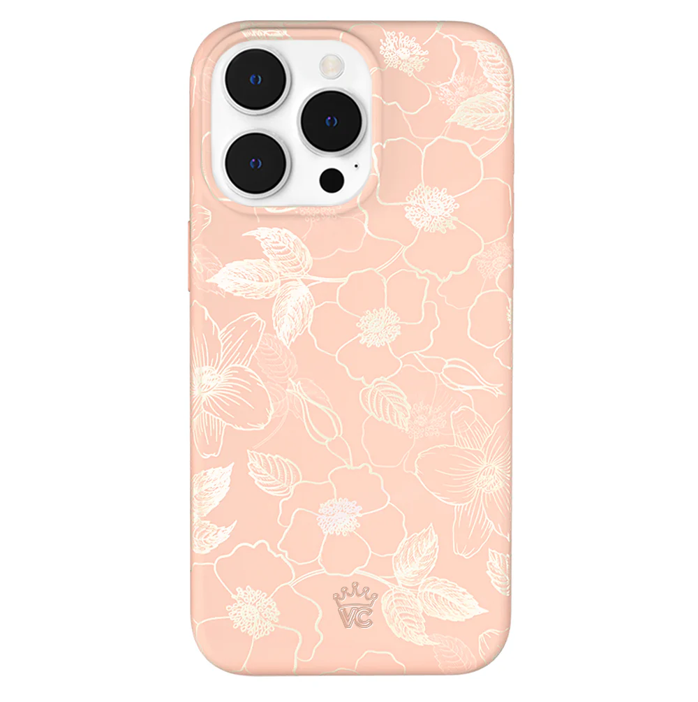 Peach Blossom Floral iPhone Case - Image 25
