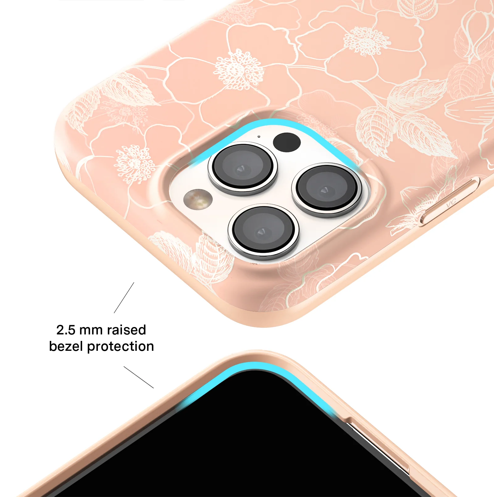 Peach Blossom Floral iPhone Case - Image 33