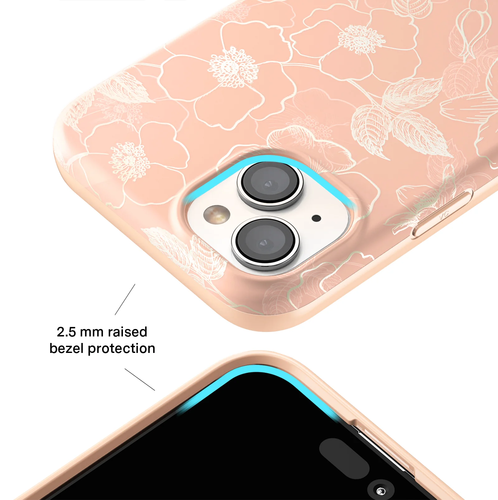 Peach Blossom Floral iPhone Case - Image 39