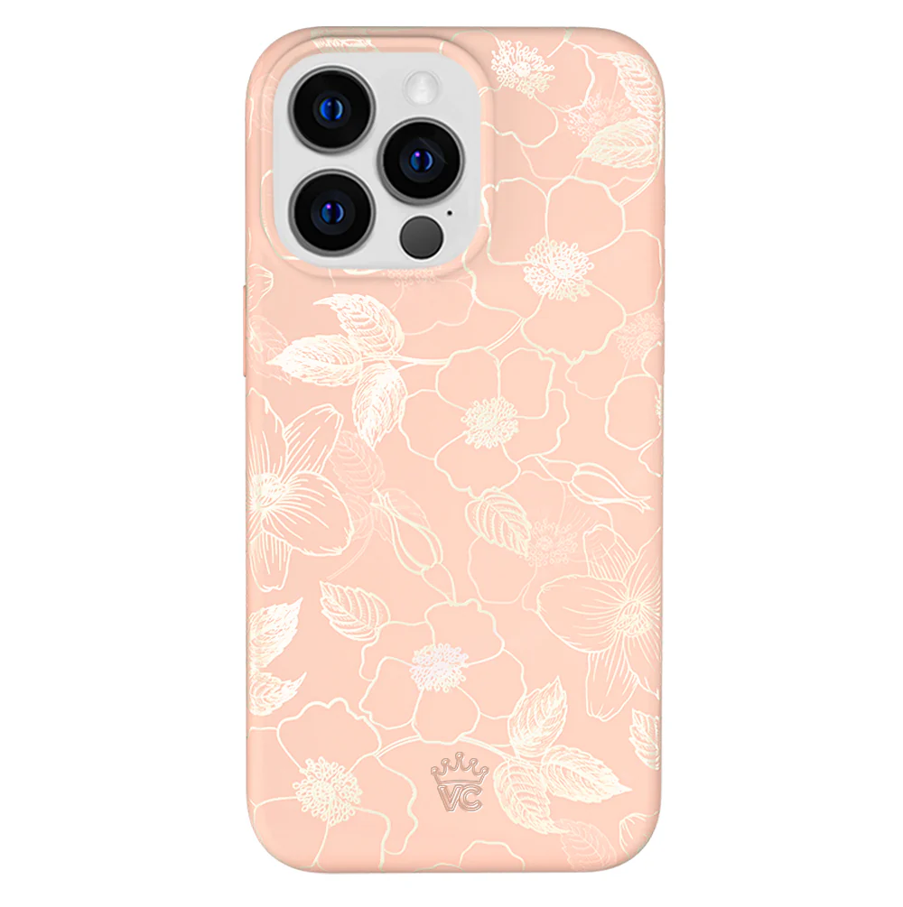 Peach Blossom Floral iPhone Case - Image 49