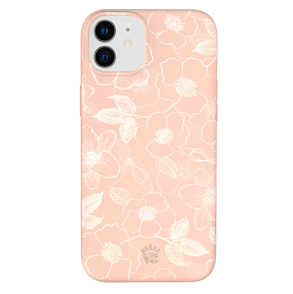 Peach Blossom Floral iPhone Case - Image 91