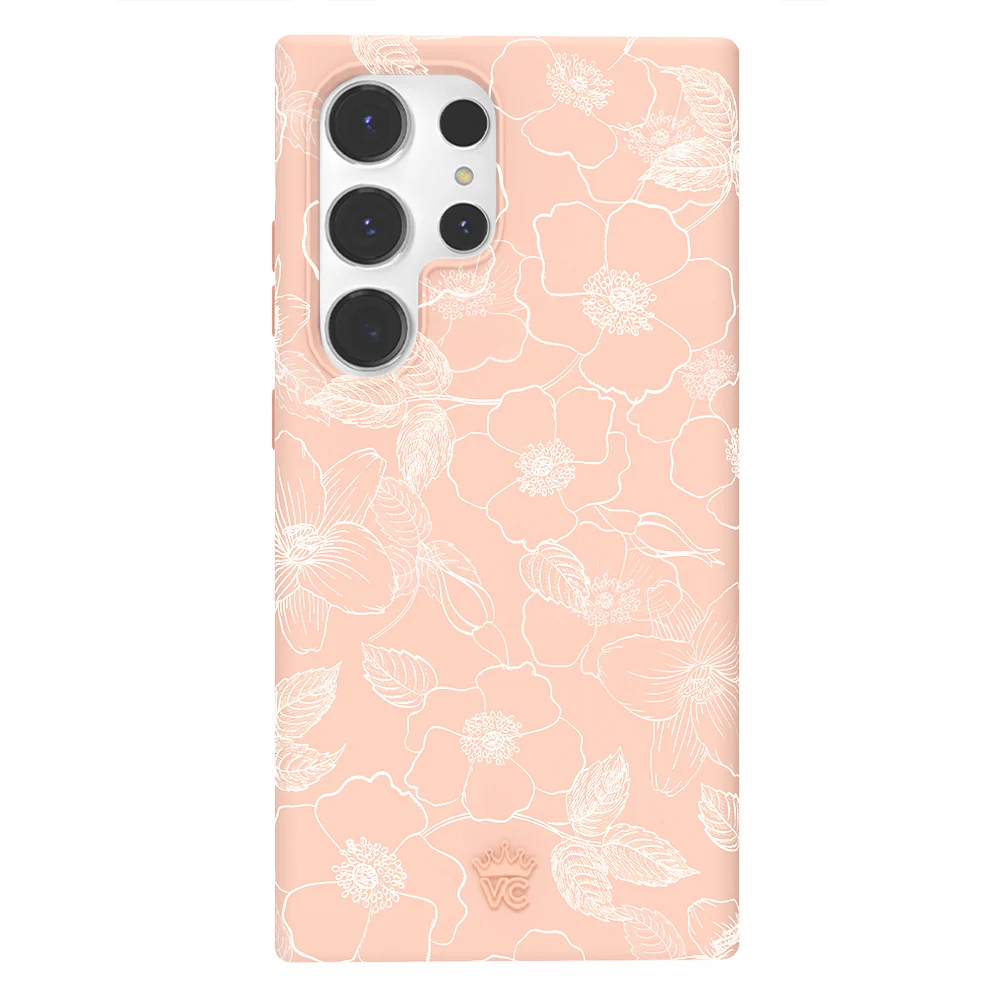 Peach Blossom Floral Samsung Case - Image 13