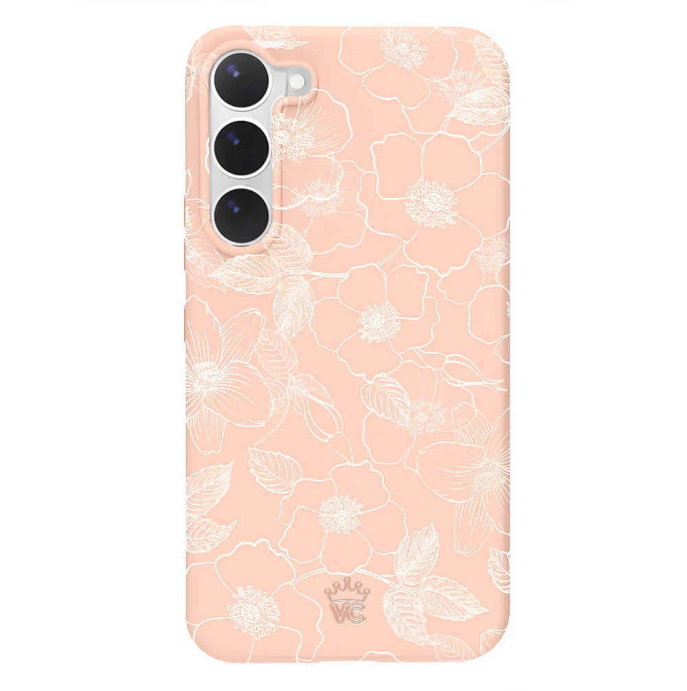 Peach Blossom Floral Samsung Case - Image 19