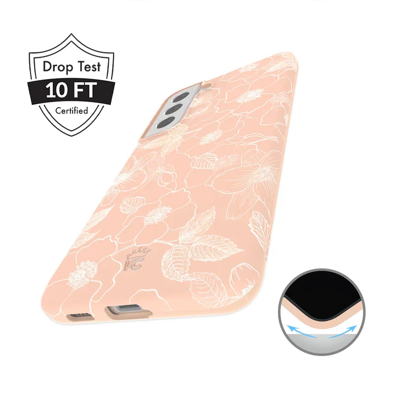 Peach Blossom Floral Samsung Case - Image 59