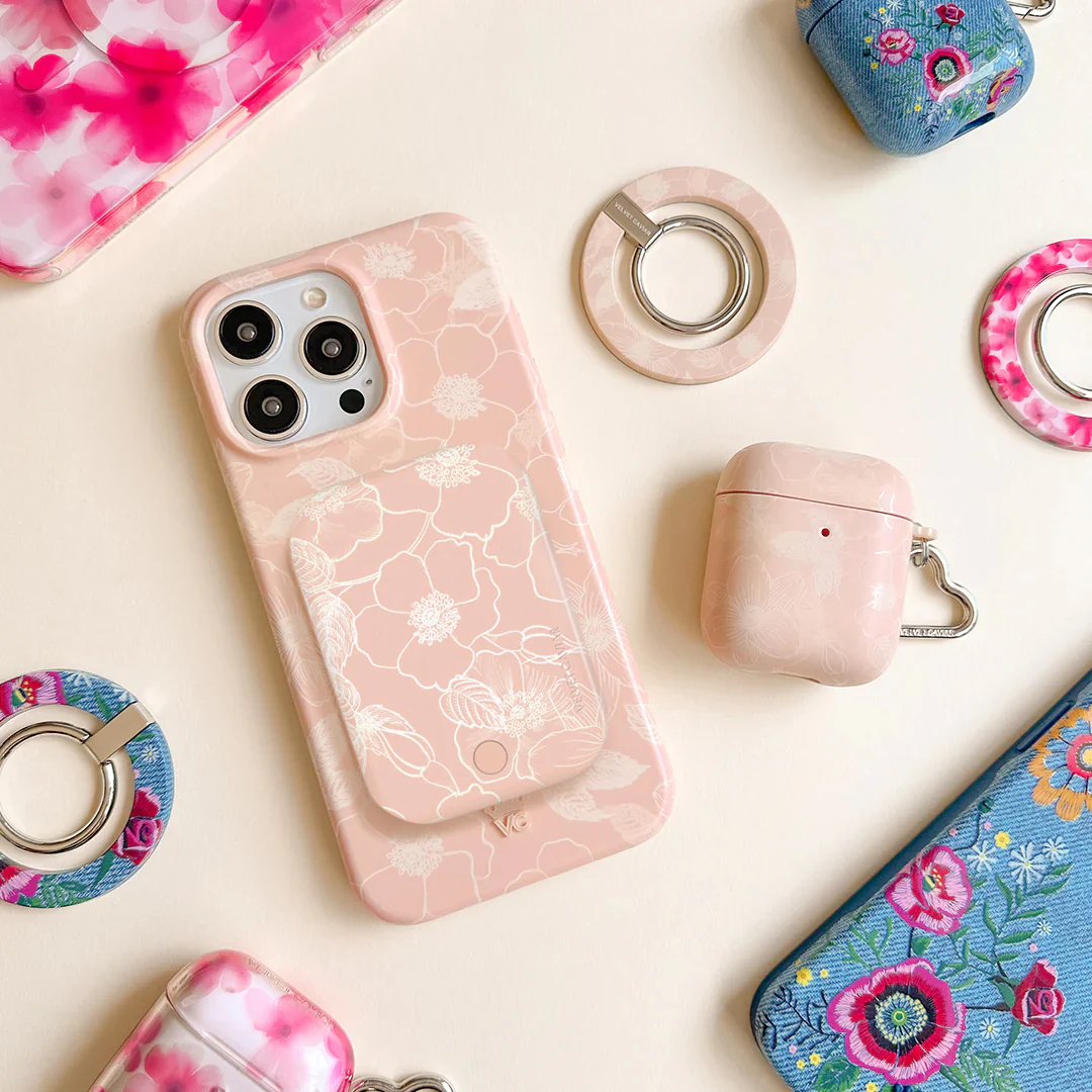 Peach Blossom MagSafe Battery Power Pack - Image 2