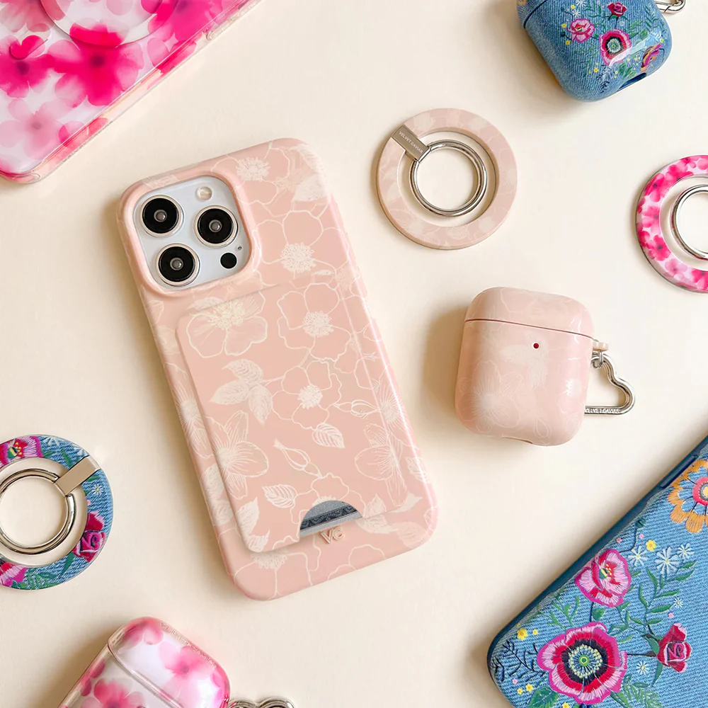 Peach Blossom Magsafe Wallet - Image 2