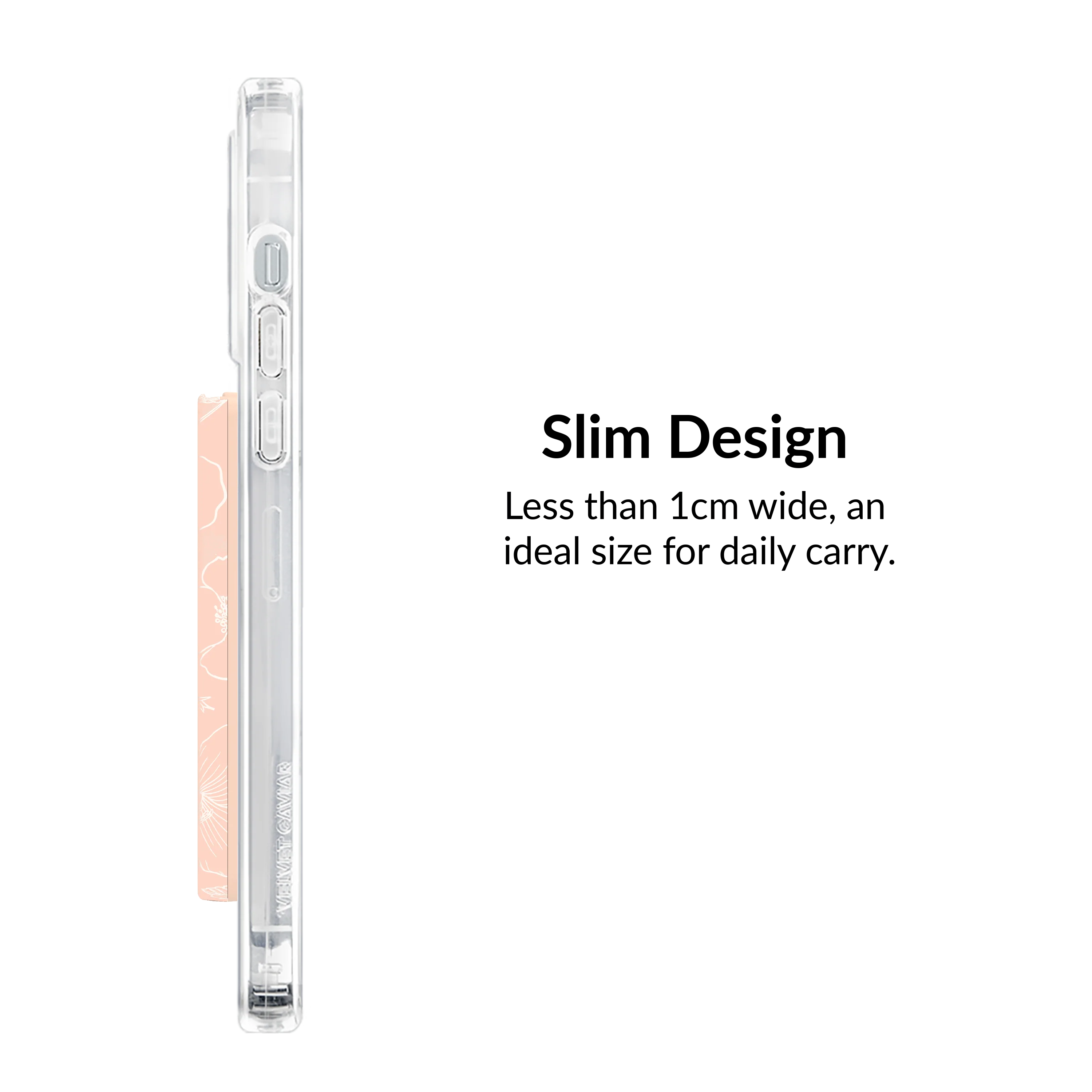 Peach Blossom Magsafe Wallet - Image 5