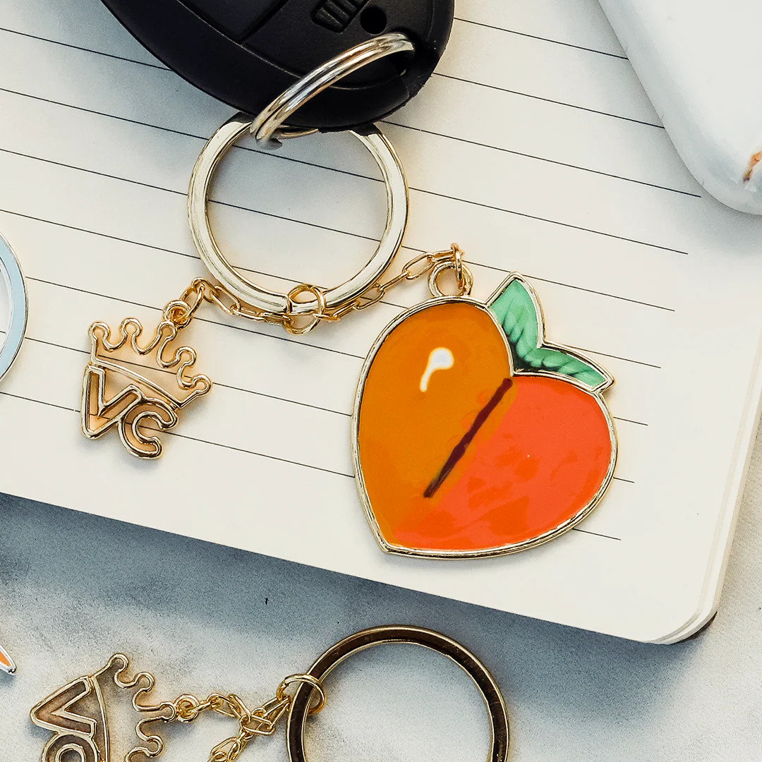 Peach Keychain - Image 2