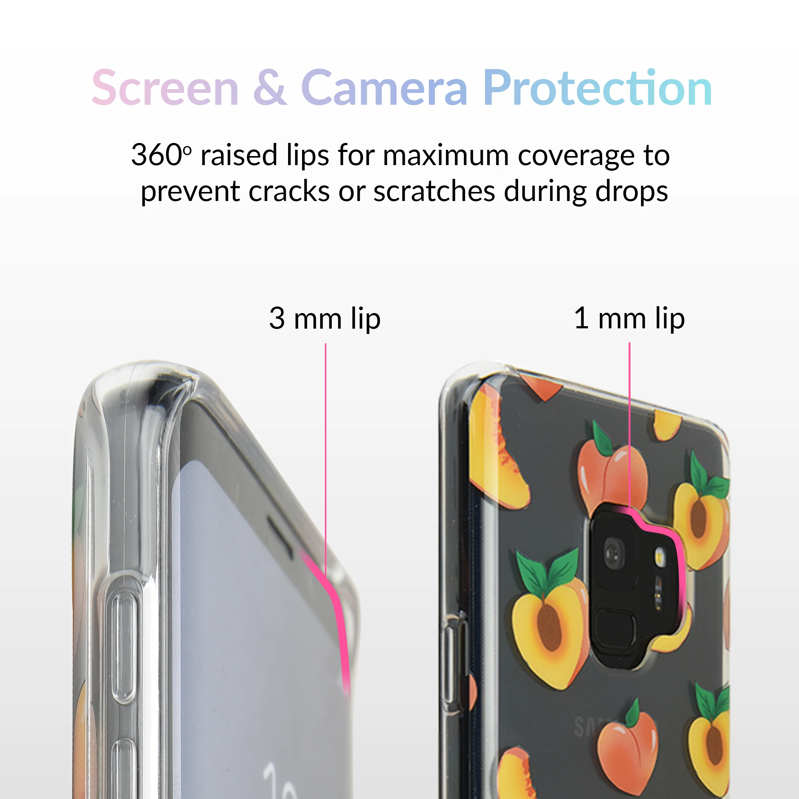 Just Peachy Samsung Clear Case - Image 11