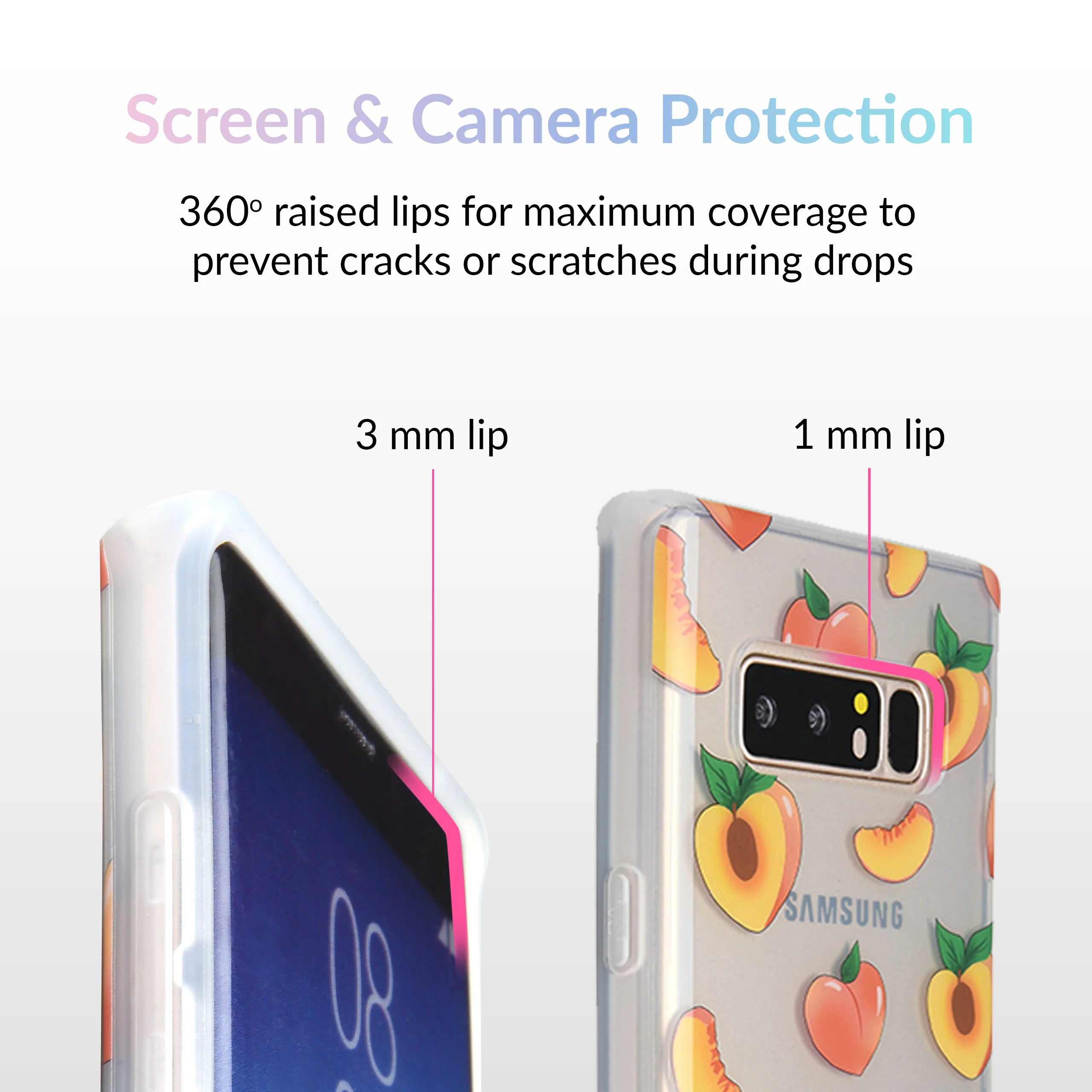 Just Peachy Samsung Clear Case - Image 20
