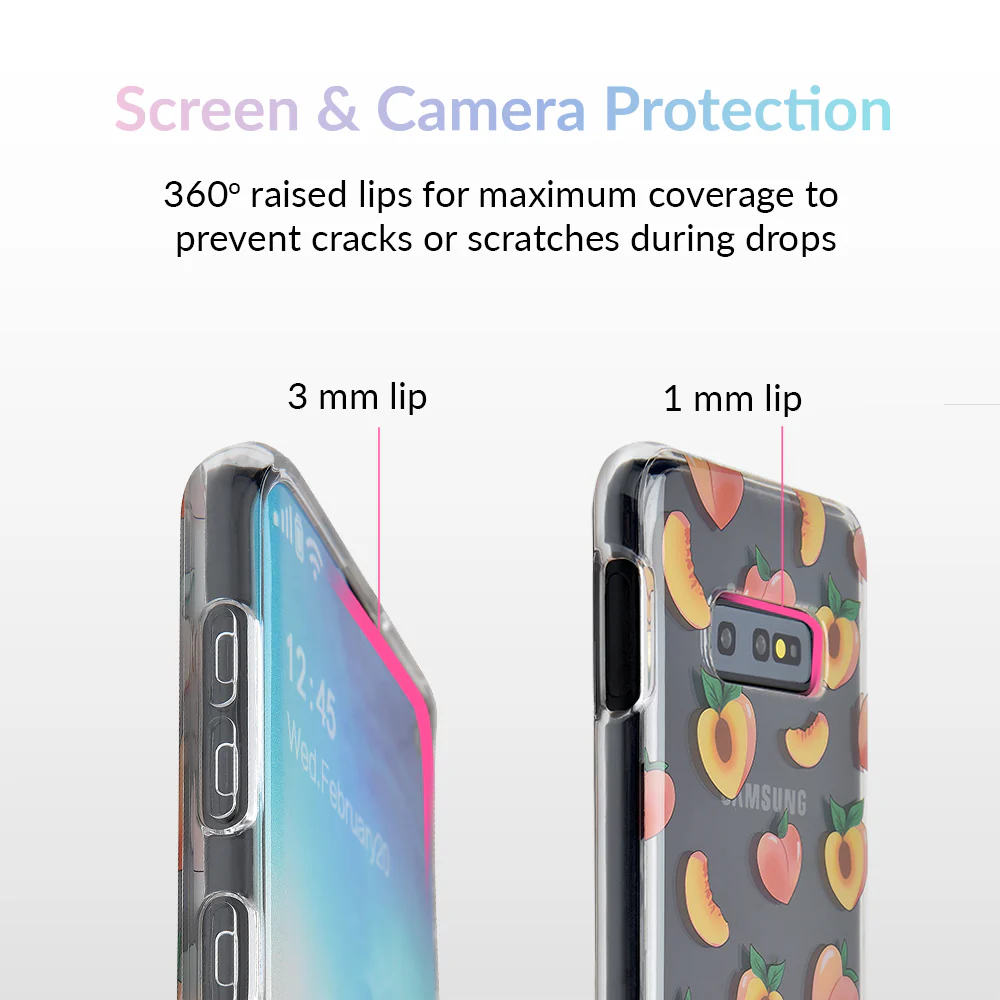 Just Peachy Samsung Clear Case - Image 33