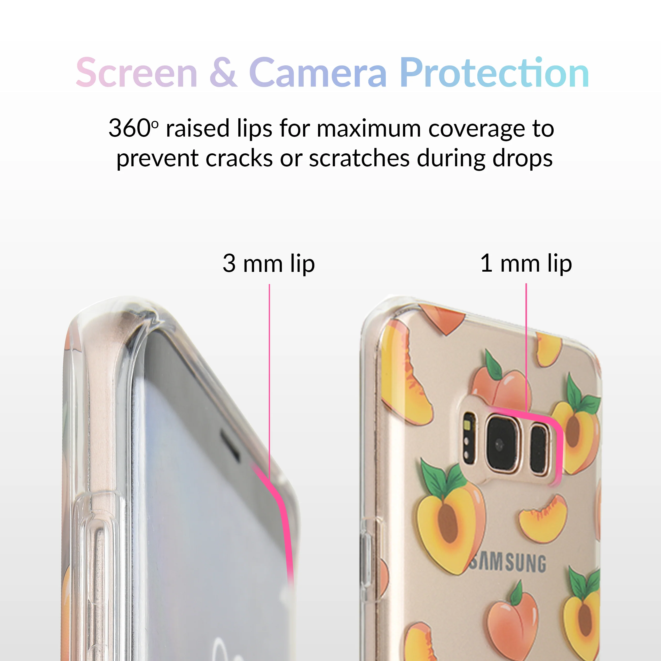 Just Peachy Samsung Clear Case - Image 6