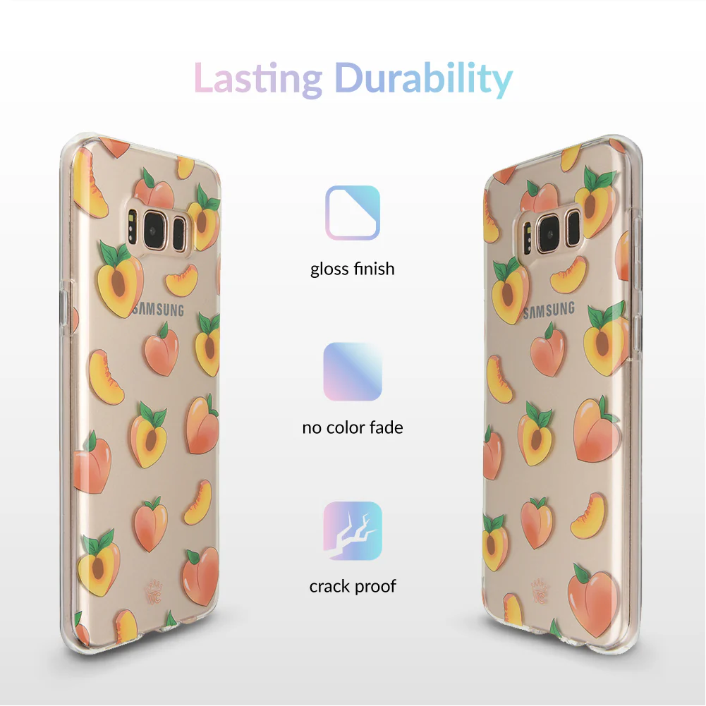 Just Peachy Samsung Clear Case - Image 8