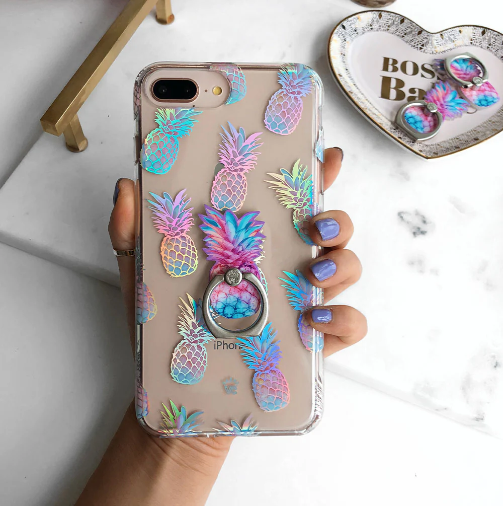 Pineapple Holo iPhone Case - Image 23
