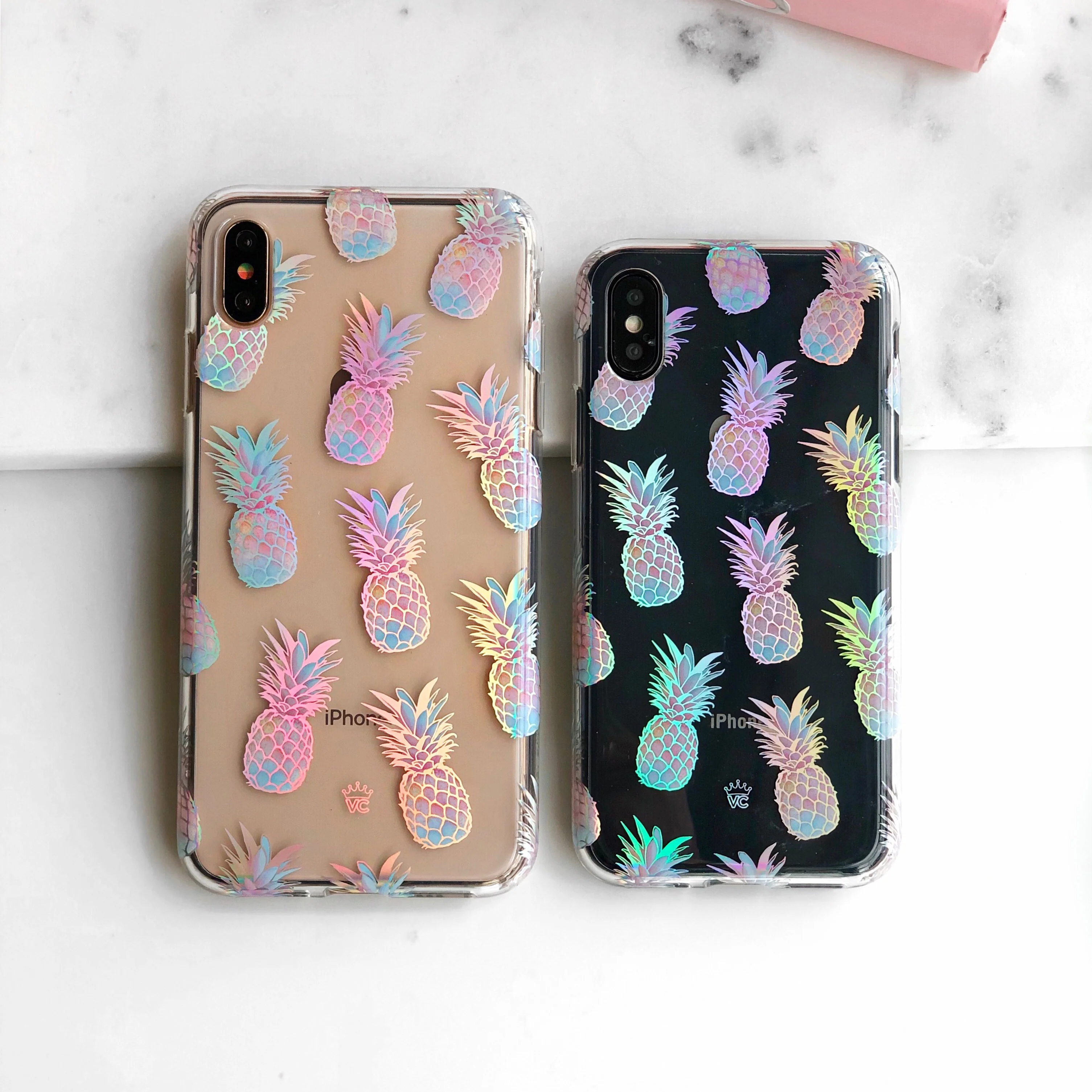 Pineapple Holo iPhone Case - Image 63