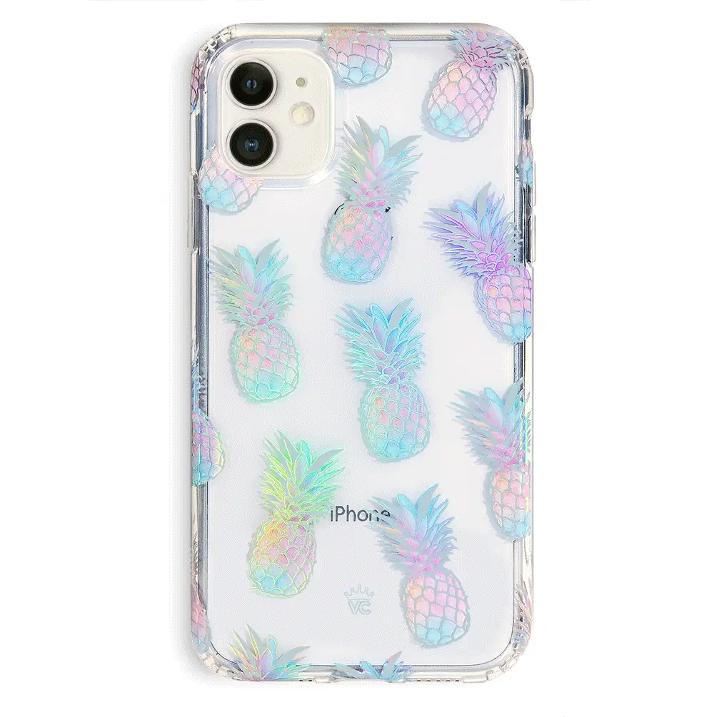 Pineapple Holo iPhone Case - Image 64