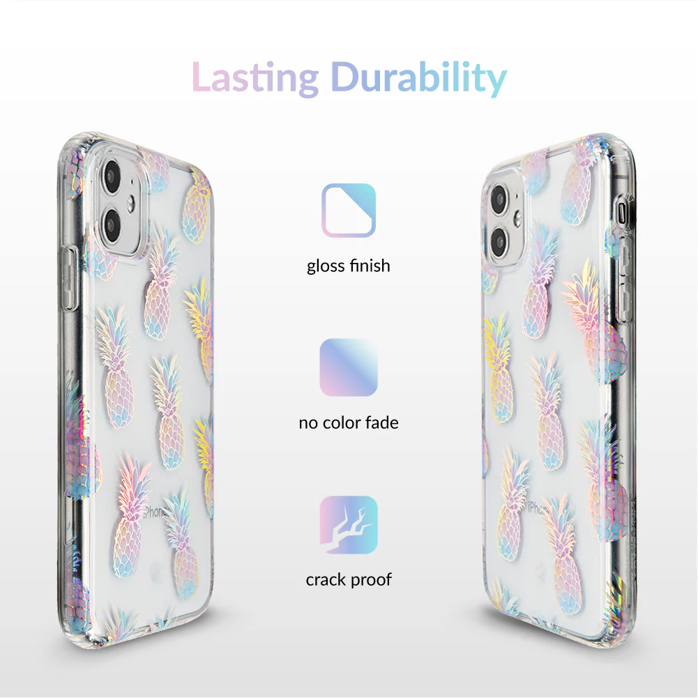 Pineapple Holo iPhone Case - Image 67