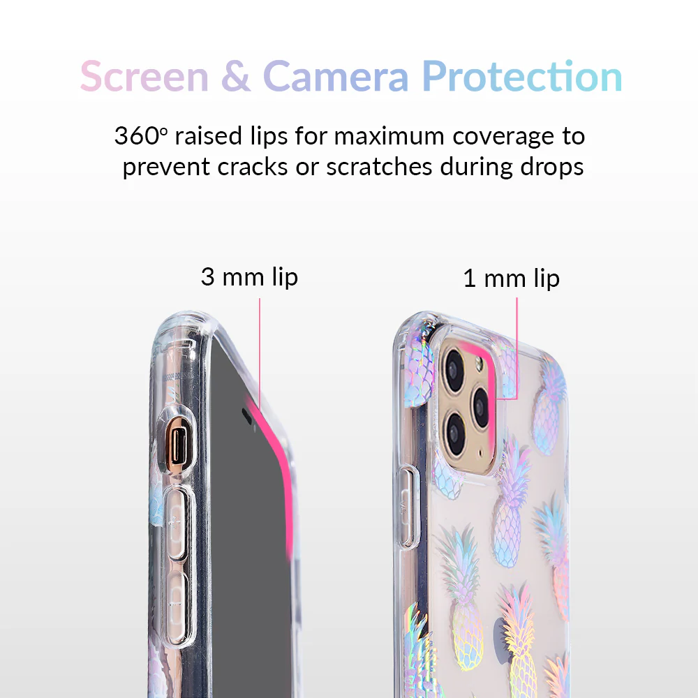 Pineapple Holo iPhone Case - Image 70