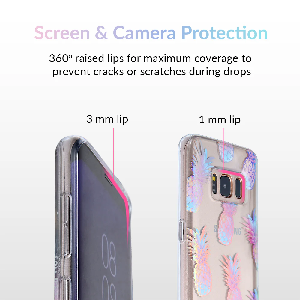 Pineapple Holo Samsung Case - Image 2