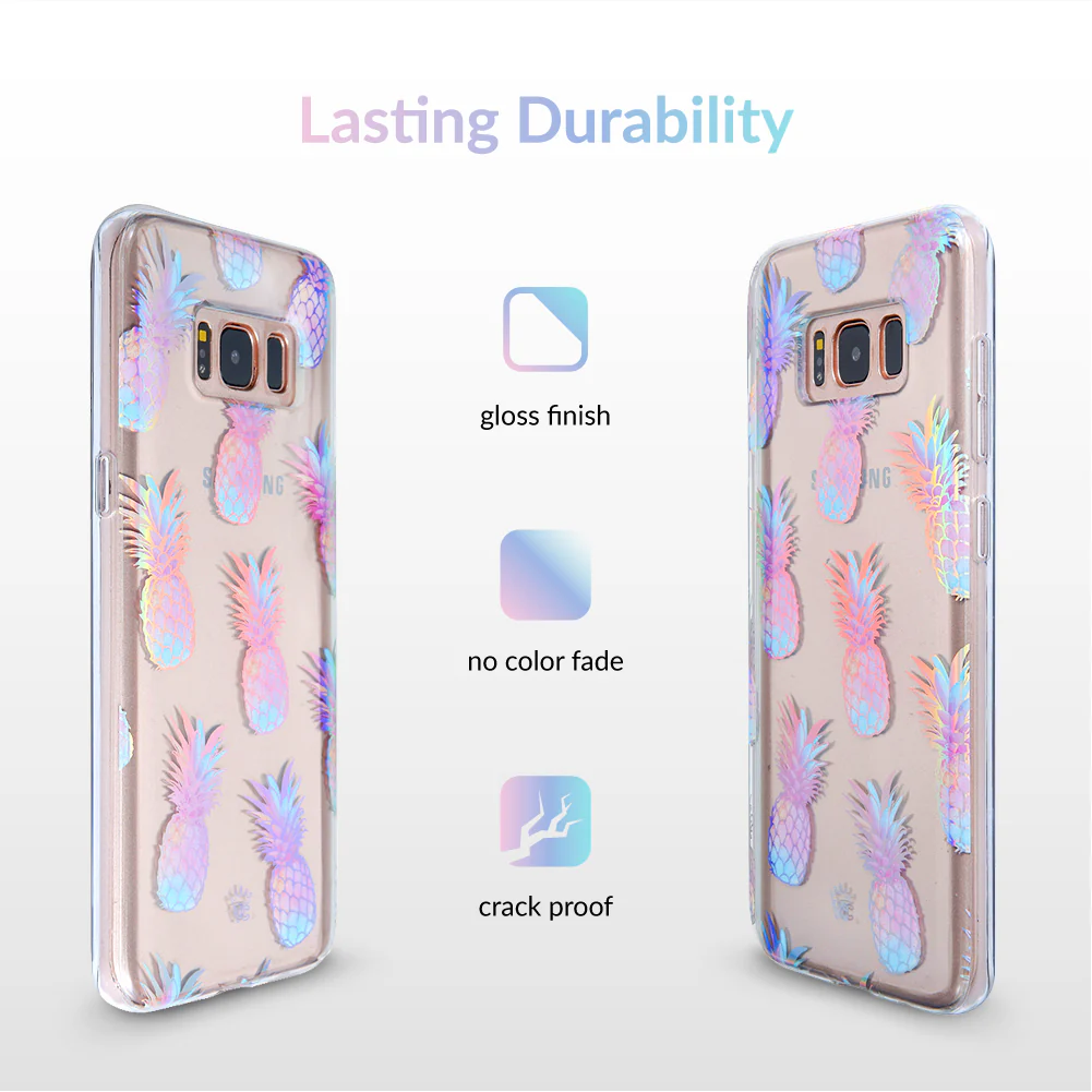 Pineapple Holo Samsung Case - Image 4