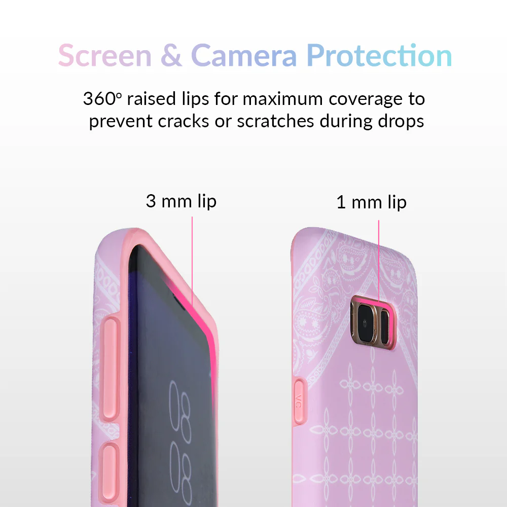 Pink Bandana iPhone Case by Kendall Vertes - Image 57
