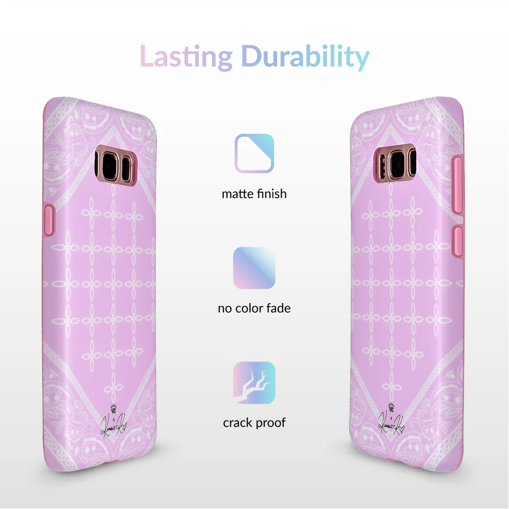 Pink Bandana iPhone Case by Kendall Vertes - Image 59