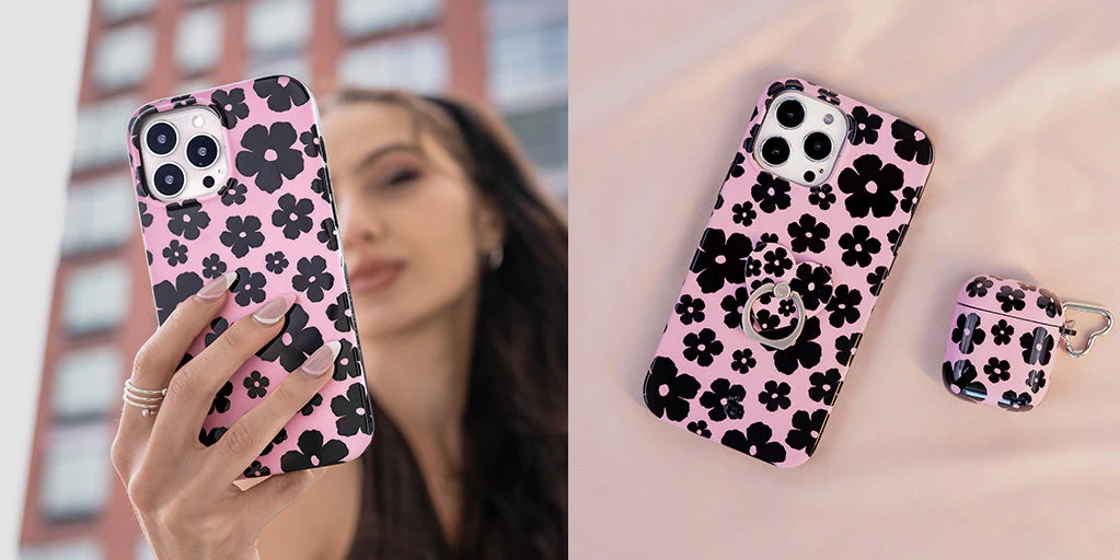 Pink Le Fleur iPhone Case - Image 97