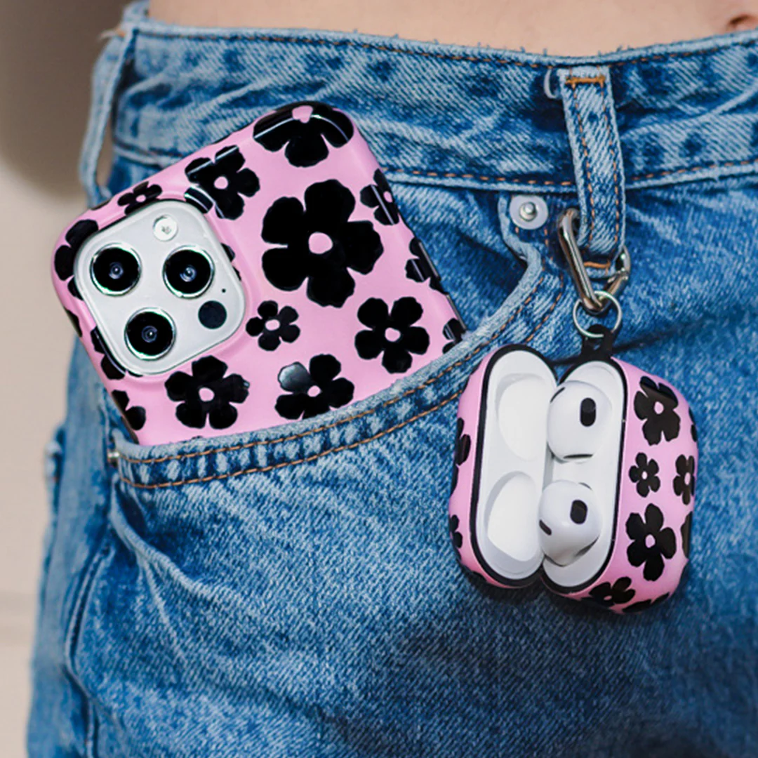 Pink Le Fleur AirPod Case - Image 2